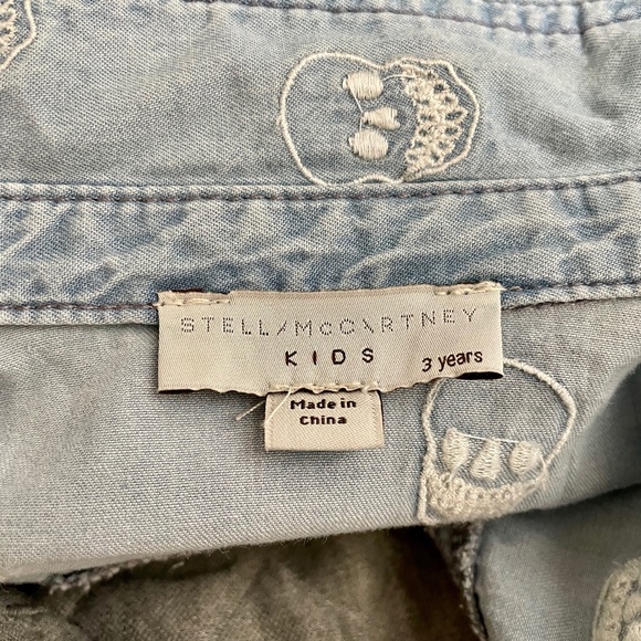 Stella McCartney Cotton Chambray Skull shirt - Picture 5 of 9